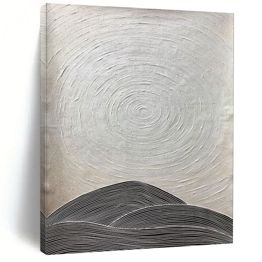 Majestic & Imposing Large-Scale Custom Hand-Painted Abstract Painting for Living Room & Hotel LargeART1960