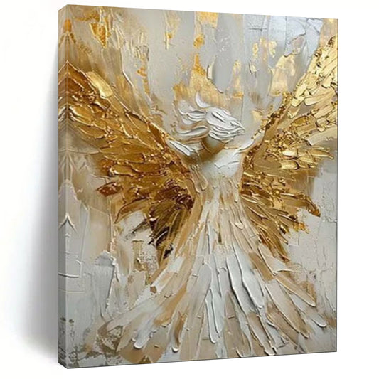 Hand-Painted Bespoke Abstract Canvas for Office & Entryway LargeART1908
