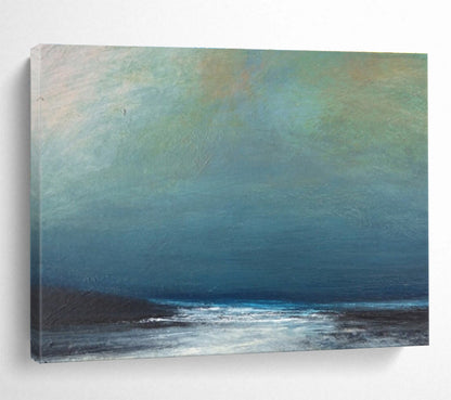 Custom Hand - Painted Abstract Mural for Bar & Entryway DKH107