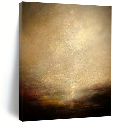 Jumbo - Proportioned Vertical Hand - Painted Textured Custom Abstract Rhapsody, for Office and Hallway DKH1534