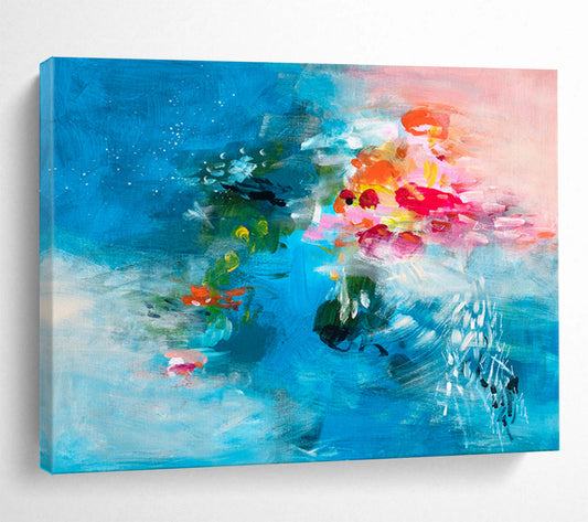 Bespoke Large - Scale Abstract Art for Luxury Villa DKH030