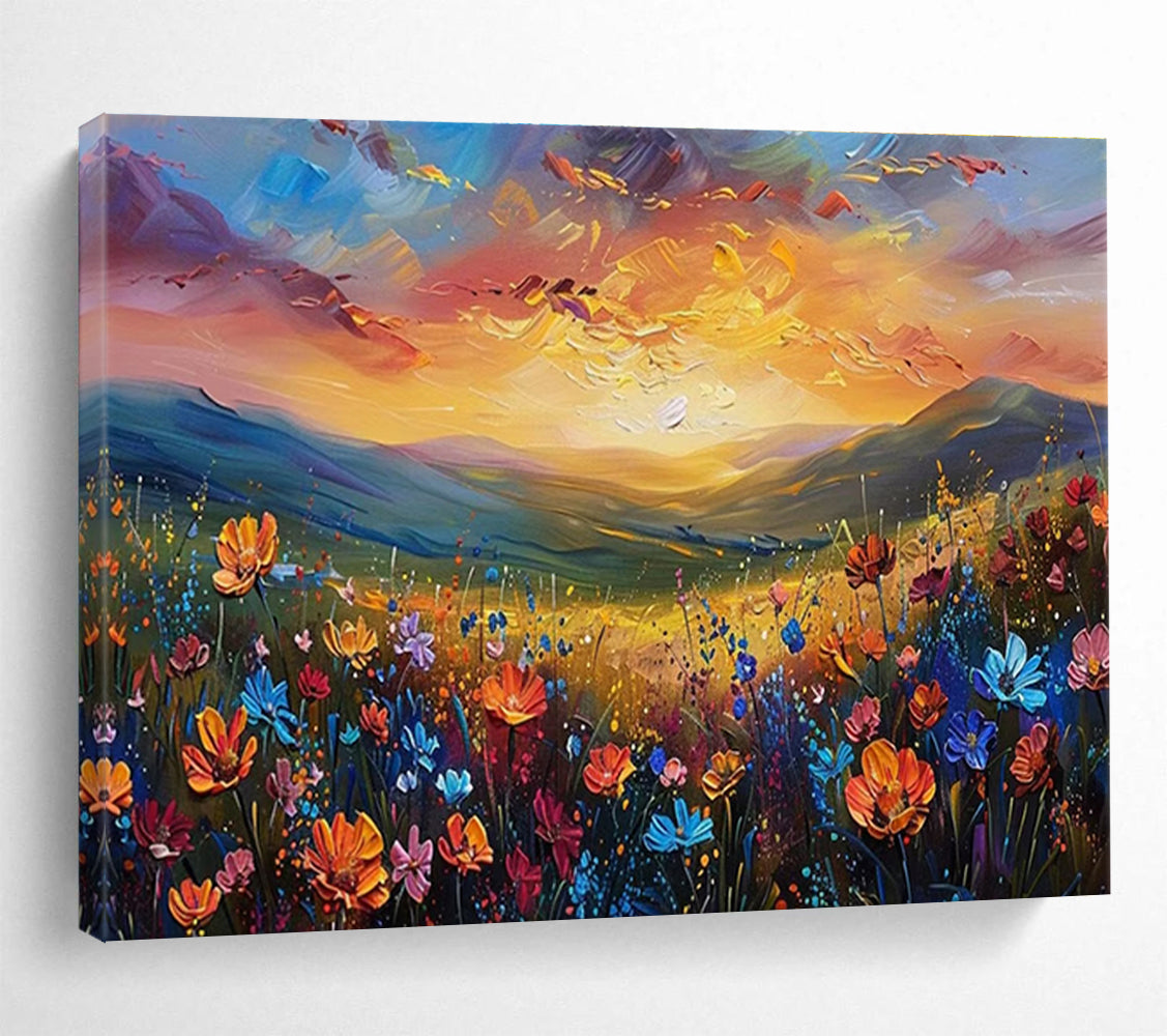 Accentuating Original Large - Sized Textured Hand - Painted Abstract Painting for Emphasized Spaces DKH837