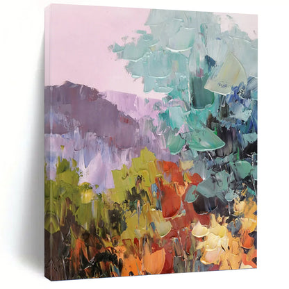Stylish Hand - Painted Textured Abstract Art for Living Room & Bar DKH1278