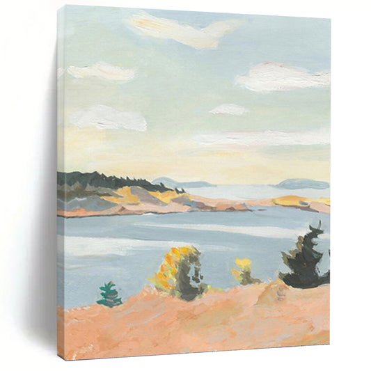 Large - Format Hand - Painted Custom Abstract Canvas (with Abundant Textures), for Decorating Living Room and Bar DKH1460