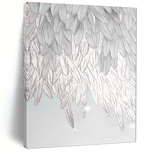 Graceful & Fluid Abstract Canvas Art for Office & Dining Room LargeART2019