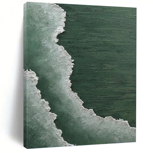 Supersized - Extent Hand - Painted Custom Abstract Treasure (with Unique Textures), for Bedroom and Living Room DKH1501