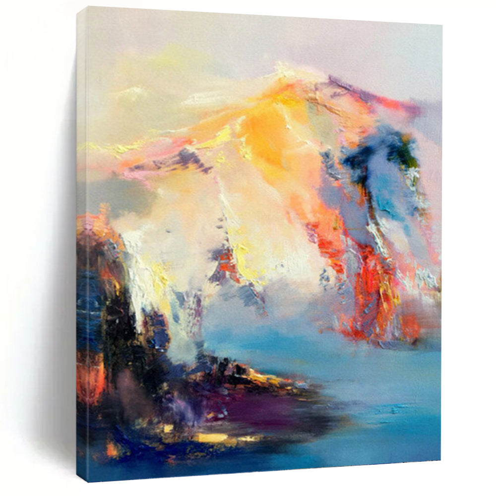Colossal Custom - Painted Textured Canvas Abstract for Office & Bedroom DKH1061