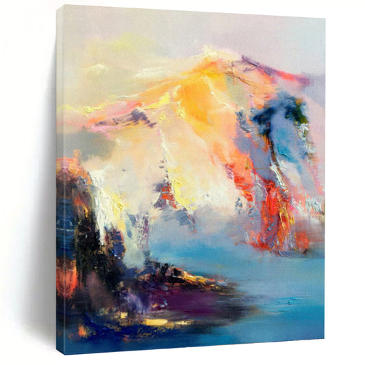 Colossal Custom - Painted Textured Canvas Abstract for Office & Bedroom DKH1061