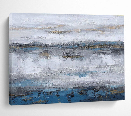 Gigantic Hand - Painted Textured Abstract Canvas for Living Room & Bedroom DKH609