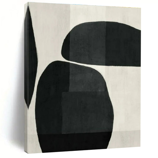 Hand-Painted Personalized Abstract Canvas for Dining Room & Hotel Business Lounges LargeART1448