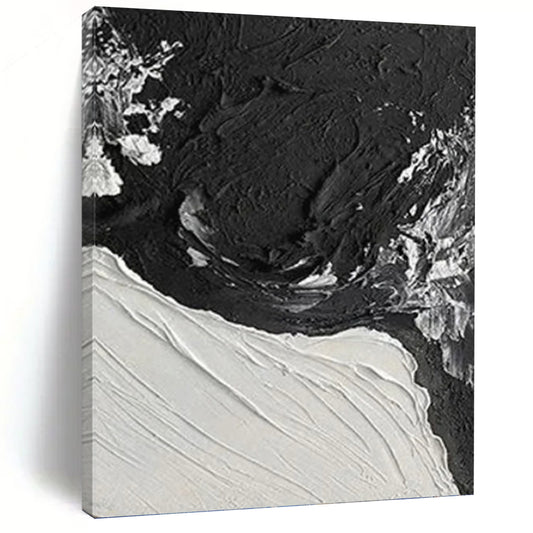 Vast Custom - Painted Textured Canvas Abstract for Bedroom & Hotel Lobby DKH1048
