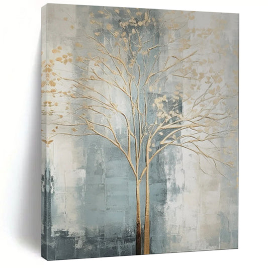 Large-Scale Custom Hand-Painted Abstract Art for Living Room & Hotel LargeART1838