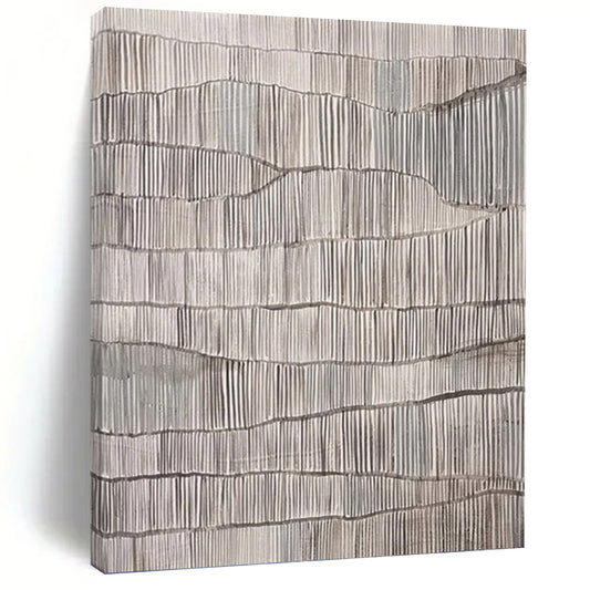Oversized Hand - Rendered Custom Textured Abstract Painting for Bar & Entryway DKH1031
