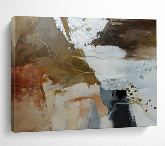 Colossal Textured Abstract Art for Bedroom & Office DKH514
