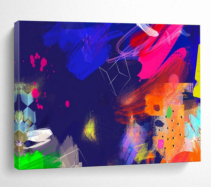 “Luminary Odyssey” Large - Format Abstract Painting for Entryway & Living Room DKH202