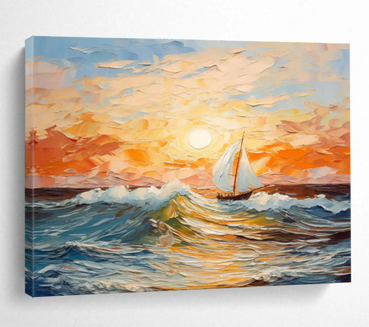 Massive Hand - Painted Textured Abstract Artwork for Office & Hallway DKH625