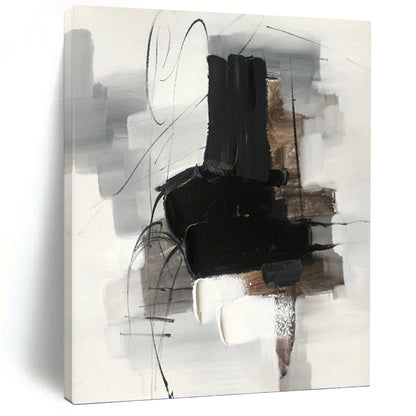 Mysterious Hand - Painted Textured Abstract for Bedroom & Hallway DKH1280