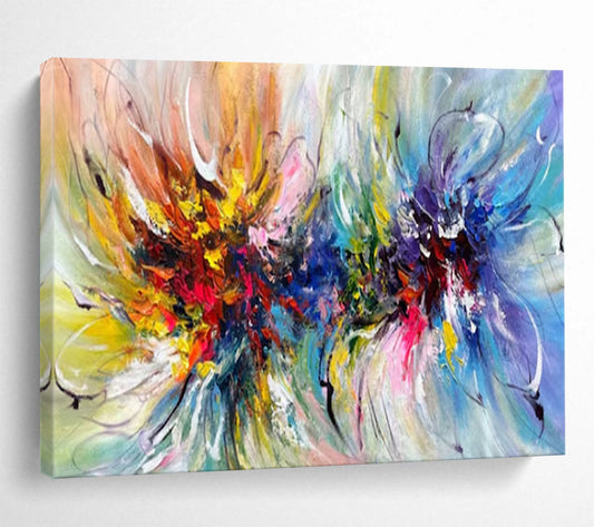 Luminous Giant Abstract Painting for Hallway & Bar LargeART1776