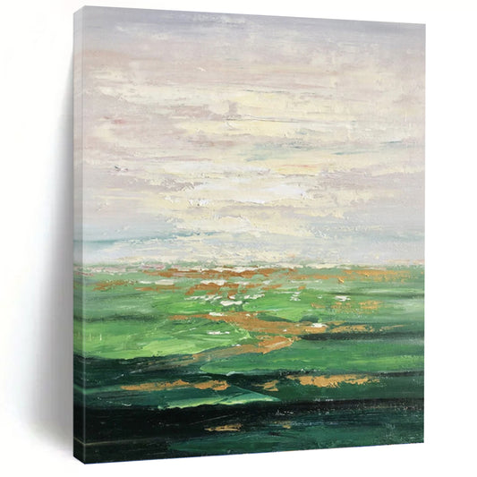 Elegant Hand - Painted Textured Abstract Canvas for Hallway & Living Room DKH1341