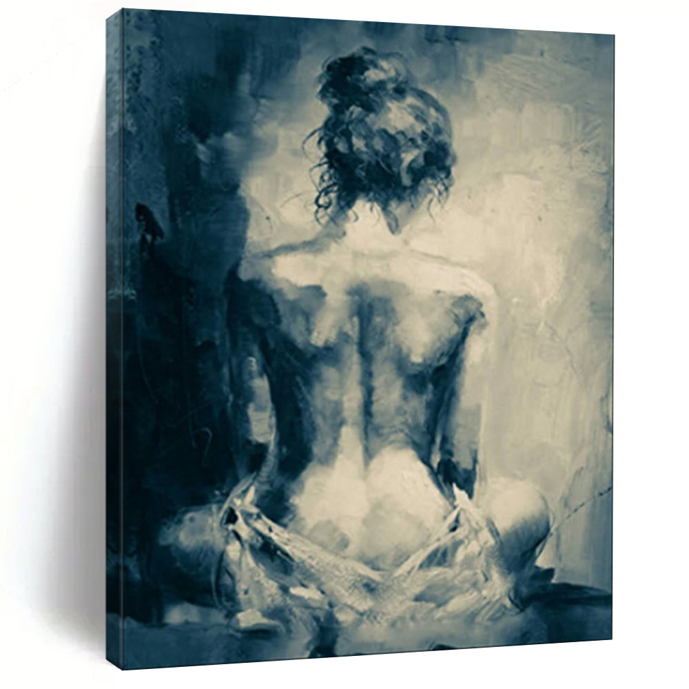 Hand-Painted Personalized Abstract Painting for Living Room & Bar LargeART1833