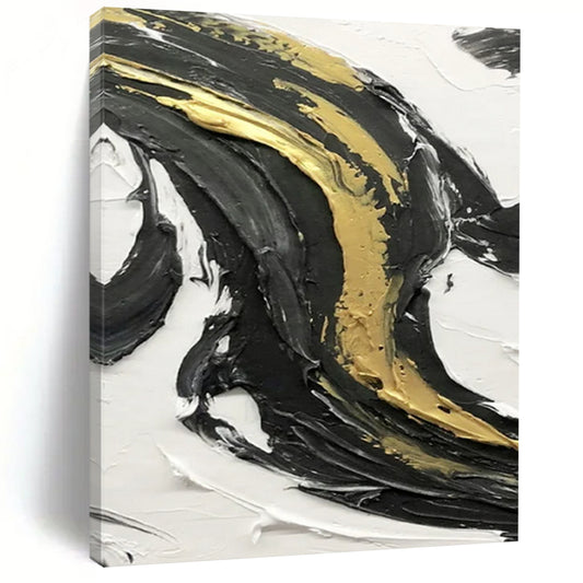 Handmade Large-Scale Abstract Paintings for Bedroom & Office DTP379