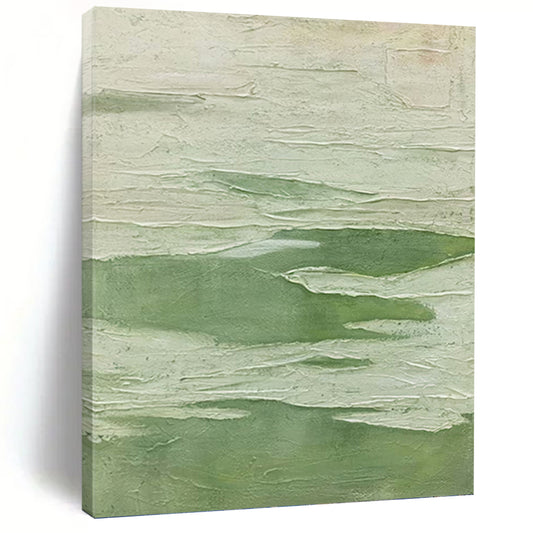 Vast Hand - Painted Textured Abstract Artwork for Aquarium & Marine Exhibit DKH1227