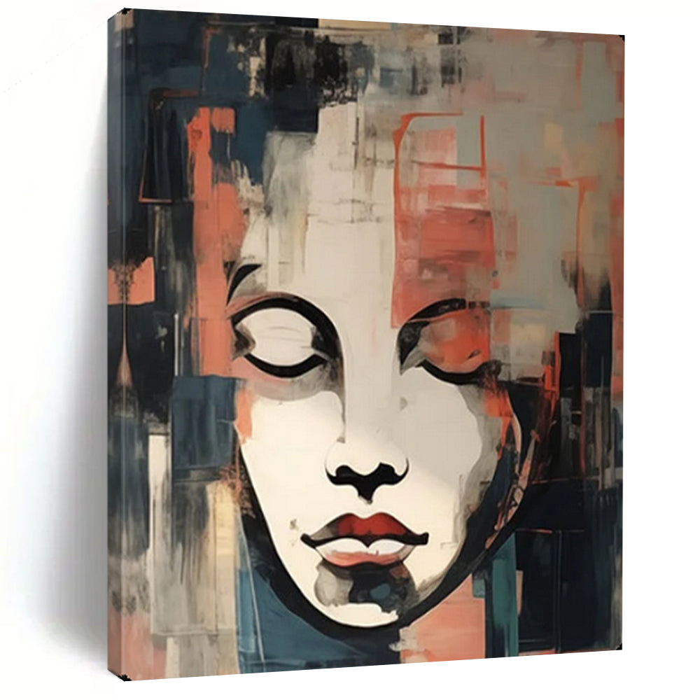 Handmade Textured Abstract Art for Hallway & Entryway LargeART2158