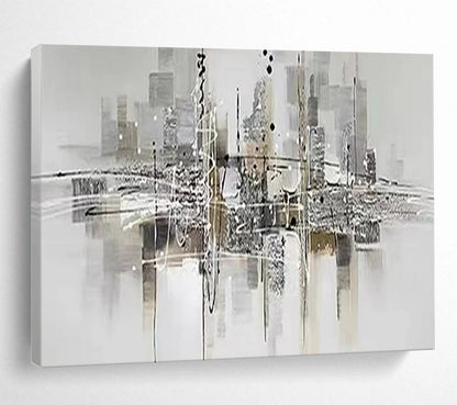 Large - Scale Abstract Painting for Office & Hallway LargeART1551