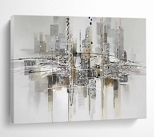 Large - Scale Abstract Painting for Office & Hallway LargeART1551