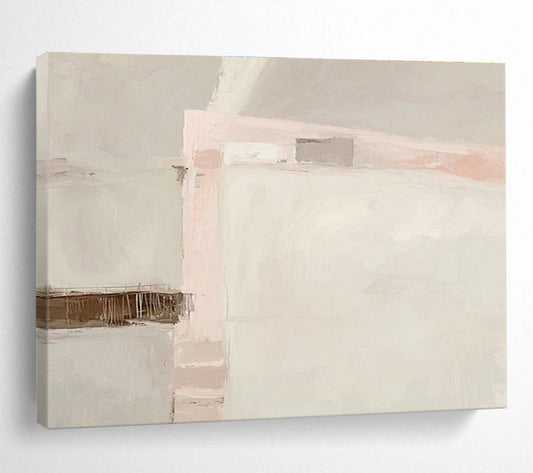 Large - Sized Abstract Canvas for Bedroom & Dining Room DKH432