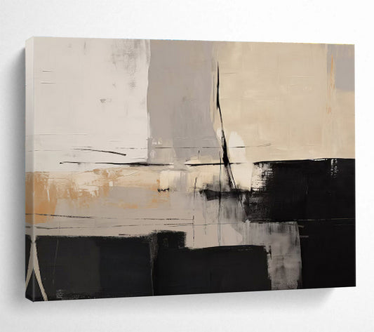 “Graceful Abstraction” Colossal Abstract Wall Art for Bedroom & Hallway DKH241