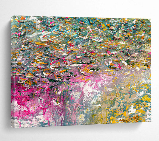 Stylish Large Abstract Artwork with Chic Textured Details for Hallway & Entryway DKH920