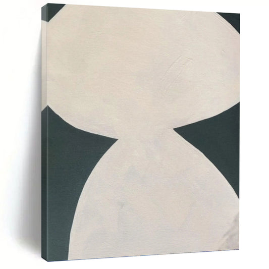 Dazzling Hand - Painted Textured Canvas Abstract for Office & Hallway DKH1081