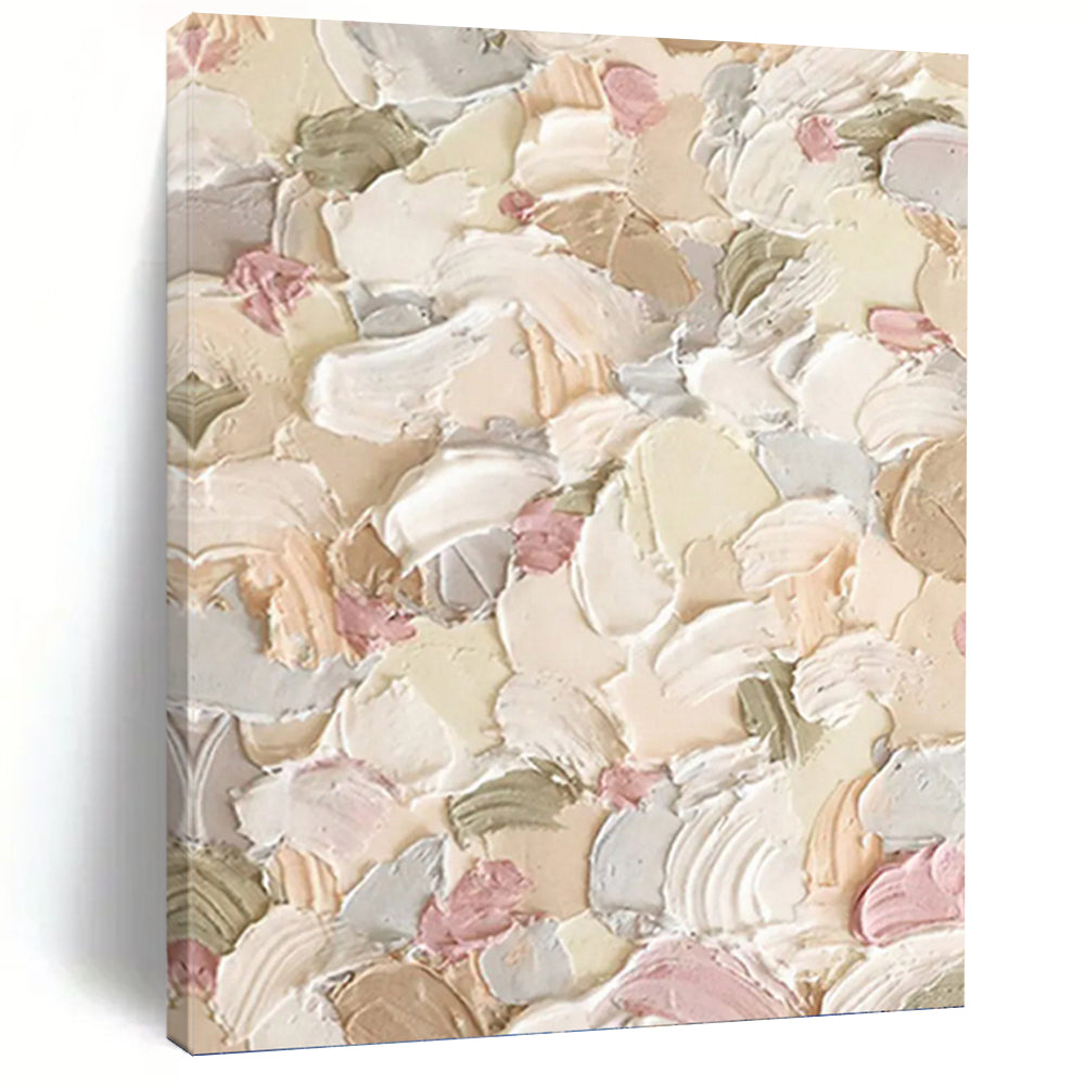 Oversized Hand - Painted Custom Textured Abstract Wall Art for Hallway & Entryway DKH0982