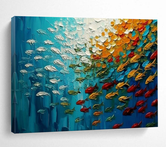 Extraordinary Abstract Painting for Entryway & Hotel LargeART1689