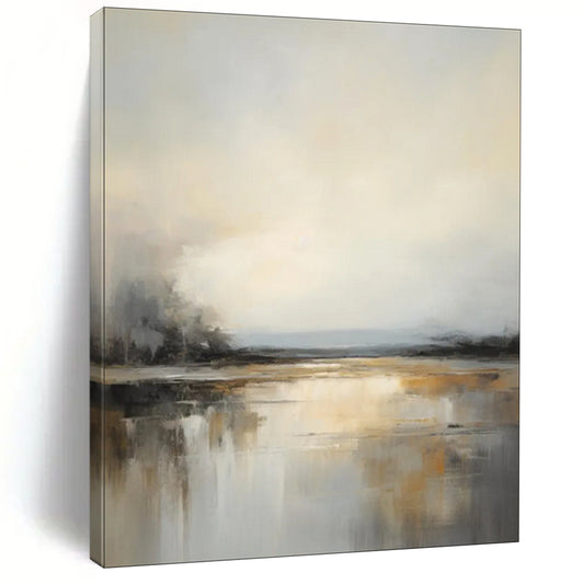 Desert Textured Abstract Wall Art for Living Room & Sunroom LargeART2091