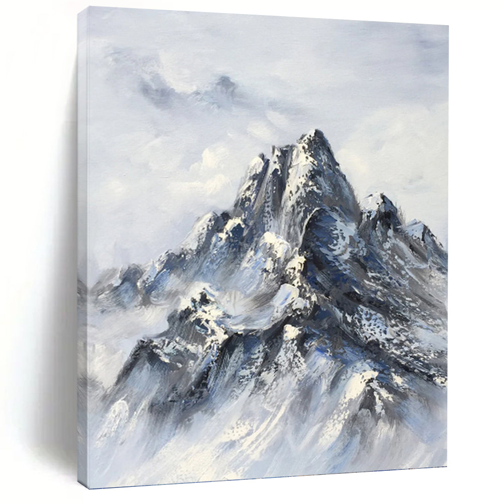 Innovatively Enormous Hand - Painted Textured Abstract Canvas for Science Lab & Research Facility DKH1259