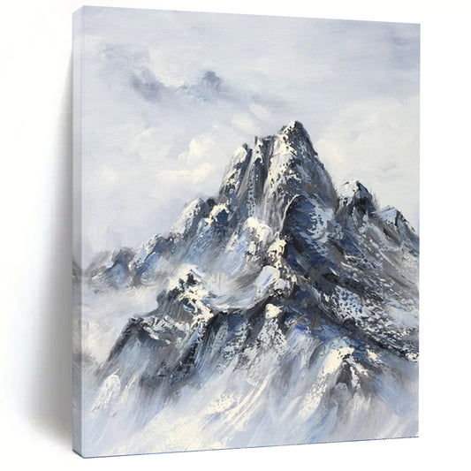 Innovatively Enormous Hand - Painted Textured Abstract Canvas for Science Lab & Research Facility DKH1259