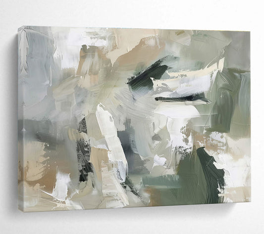 “Innovative Impulses” Vast Abstract Painting for Office & Bar DKH240