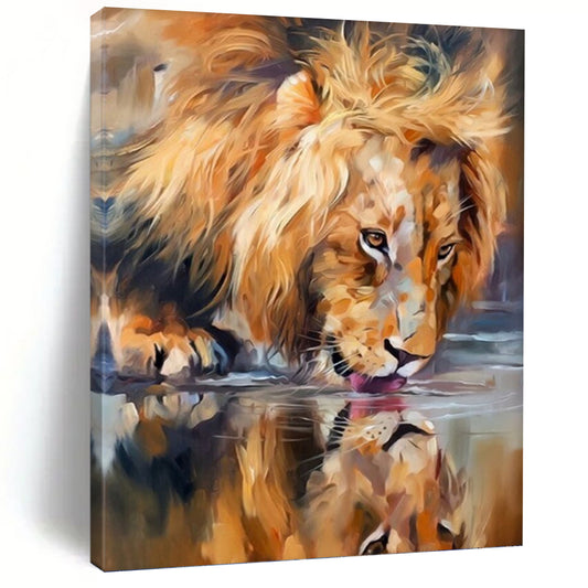 Large Vertical Custom Abstract Hand - Painted Artwork for Bedroom and Entryway DKH1647