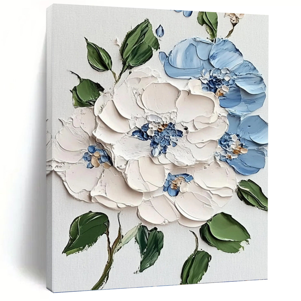 Alluring Hand - Painted Textured Abstract on Canvas for Bedroom & Entryway DKH1387