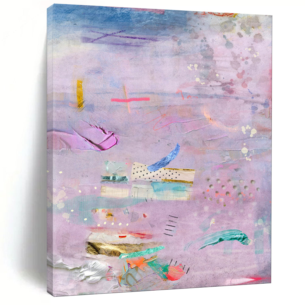 Hand-Painted Personalized Abstract Painting for Office & Bar LargeART1855