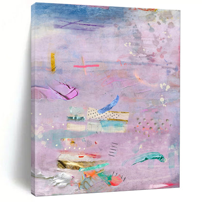 Hand-Painted Personalized Abstract Painting for Office & Bar LargeART1855