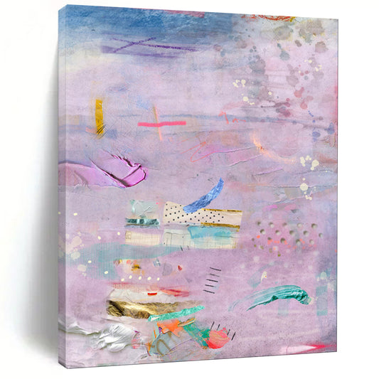 Hand-Painted Personalized Abstract Painting for Office & Bar LargeART1855