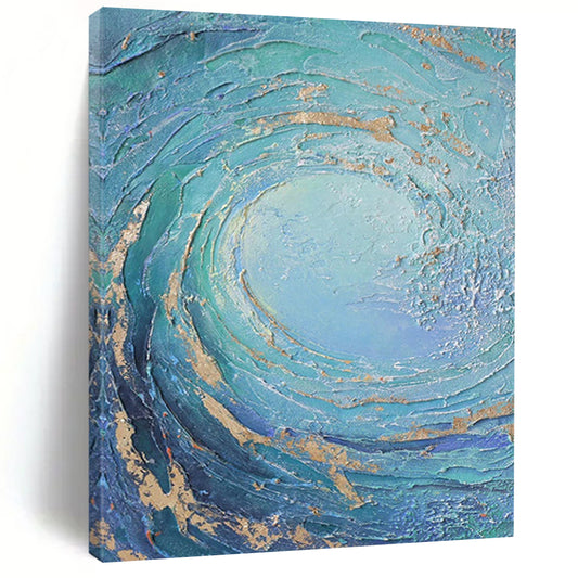 Large-Scale Custom Abstract Artworks for Bedroom & Hallway DTP332