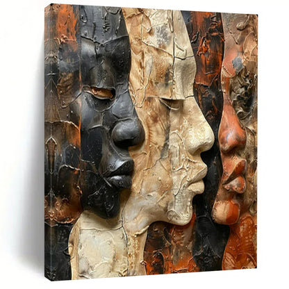 Custom-Handled Textured Wall Mural for Bar & Living Room LargeART2157