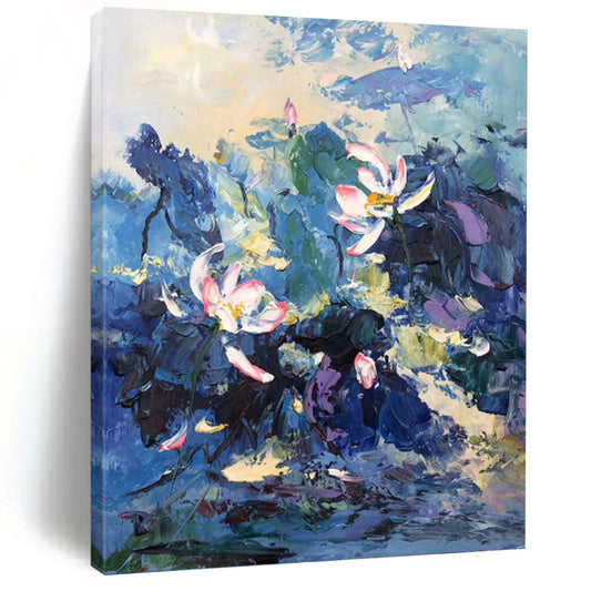 Energetic Hand - Painted Textured Abstract Painting for Living Room & Office DKH1298