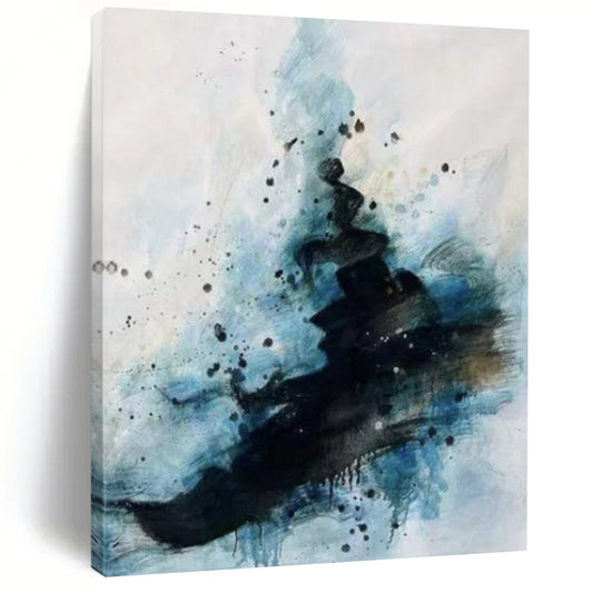 Huge-Scale Hand-Painted Abstract Art for Entryway & Hallway LargeART2306