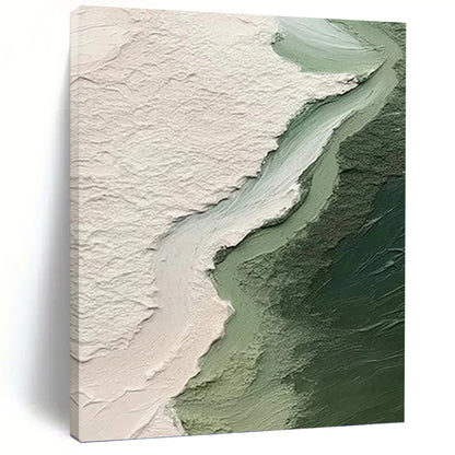 Dynamic Hand - Painted Textured Abstract Painting on Canvas for Bedroom & Office DKH1382