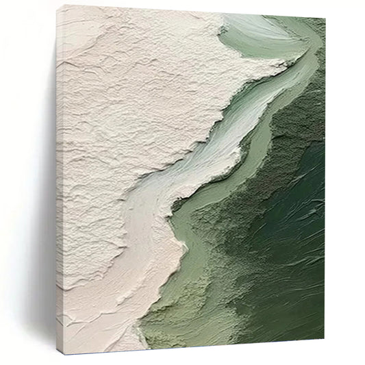 Dynamic Hand - Painted Textured Abstract Painting on Canvas for Bedroom & Office DKH1382